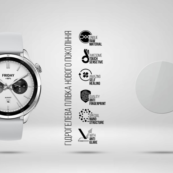 Фото - Защитная пленка для смарт-часов Armorstandart Matte for Xiaomi Watch S4 47mm 6 шт. (ARM92139)